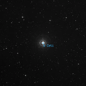 DSS image of 6 Ceti