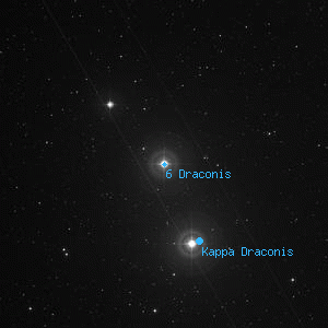 DSS image of 6 Draconis