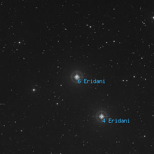 DSS image of 6 Eridani