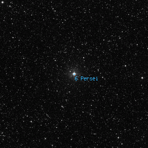 DSS image of 6 Persei