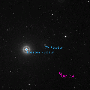 DSS image of 70 Piscium