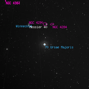 DSS image of 70 Ursae Majoris