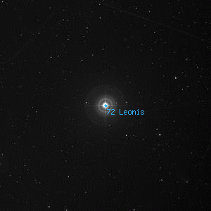 DSS image of 72 Leonis