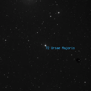 DSS image of 72 Ursae Majoris
