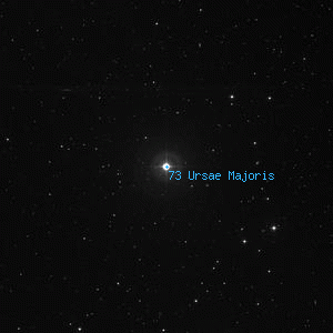 DSS image of 73 Ursae Majoris