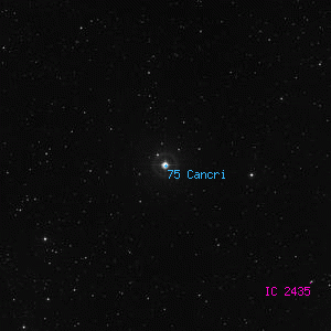 DSS image of 75 Cancri