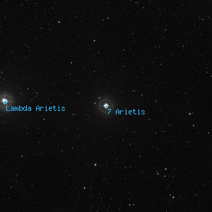 DSS image of 7 Arietis
