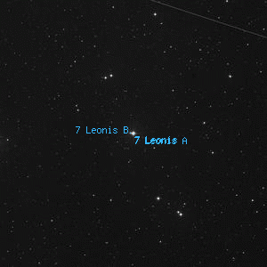 DSS image of 7 Leonis
