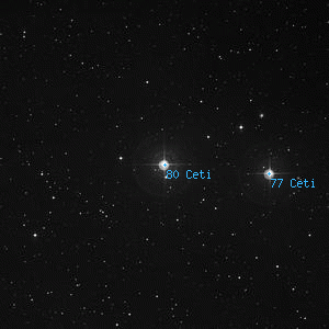 DSS image of 80 Ceti