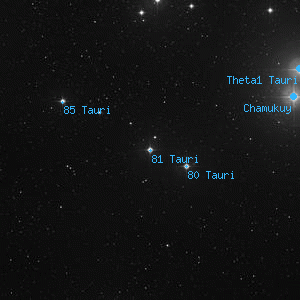 DSS image of 81 Tauri