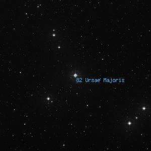 DSS image of 82 Ursae Majoris