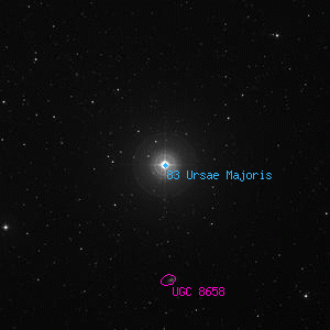 DSS image of 83 Ursae Majoris