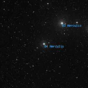 DSS image of 84 Herculis