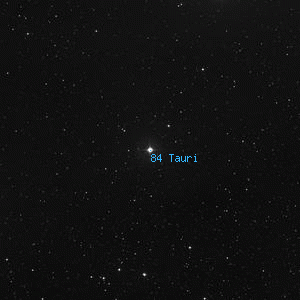 DSS image of 84 Tauri