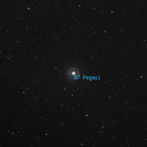 DSS image of 87 Pegasi
