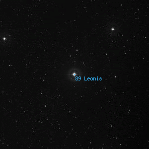 DSS image of 89 Leonis