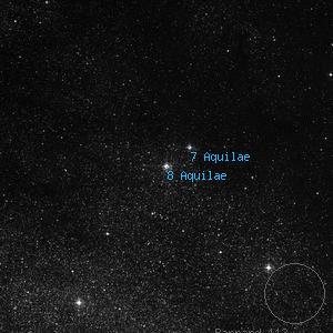 DSS image of 8 Aquilae