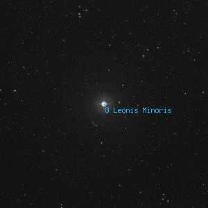 DSS image of 8 Leonis Minoris