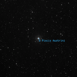 DSS image of 8 Piscis Austrini