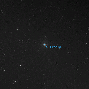 DSS image of 90 Leonis