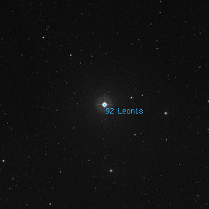 DSS image of 92 Leonis