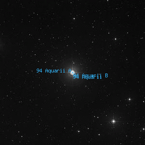 DSS image of 94 Aquarii A