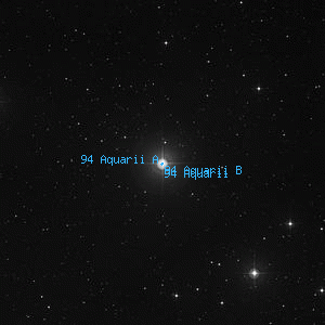 DSS image of 94 Aquarii B