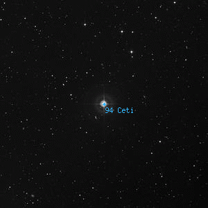 DSS image of 94 Ceti