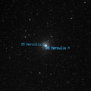 DSS image of 95 Herculis B