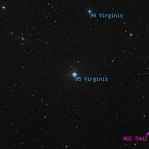 DSS image of 95 Virginis