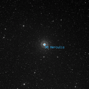 DSS image of 98 Herculis