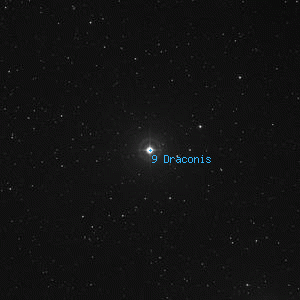 DSS image of 9 Draconis
