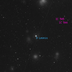 DSS image of 9 Leonis