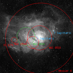 DSS image of 9 Sagittarii