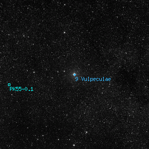 DSS image of 9 Vulpeculae