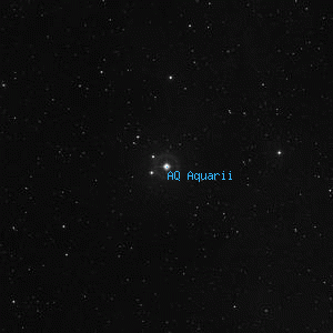 DSS image of AQ Aquarii