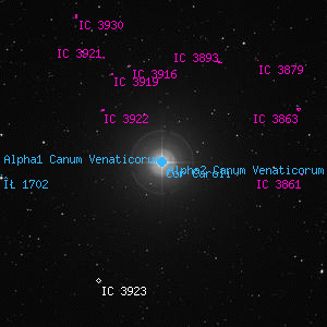 DSS image of Alpha1 Canum Venaticorum