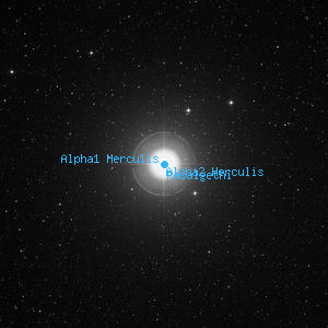 DSS image of Alpha1 Herculis