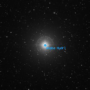 DSS image of Alpha Hydri