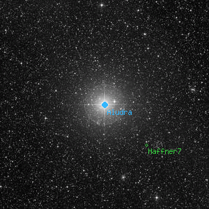 DSS image of Aludra