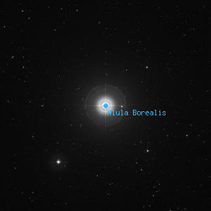 DSS image of Alula Borealis