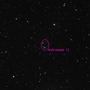DSS image of Andromeda II