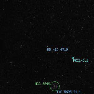 DSS image of BD -10 4719