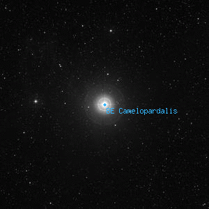 DSS image of BE Camelopardalis