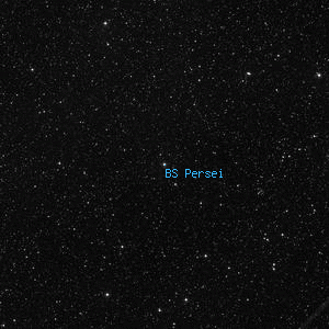DSS image of BS Persei