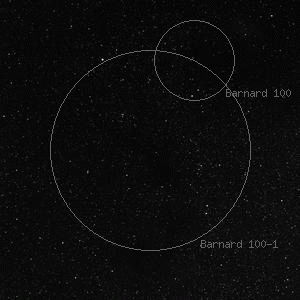 DSS image of Barnard 100-1