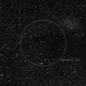 DSS image of Barnard 100