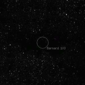 DSS image of Barnard 103