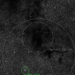 DSS image of Barnard 110
