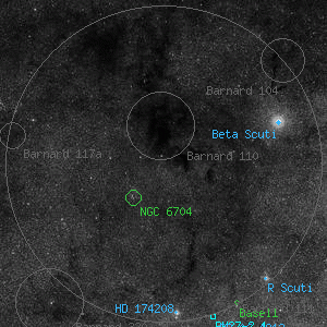 DSS image of Barnard 111